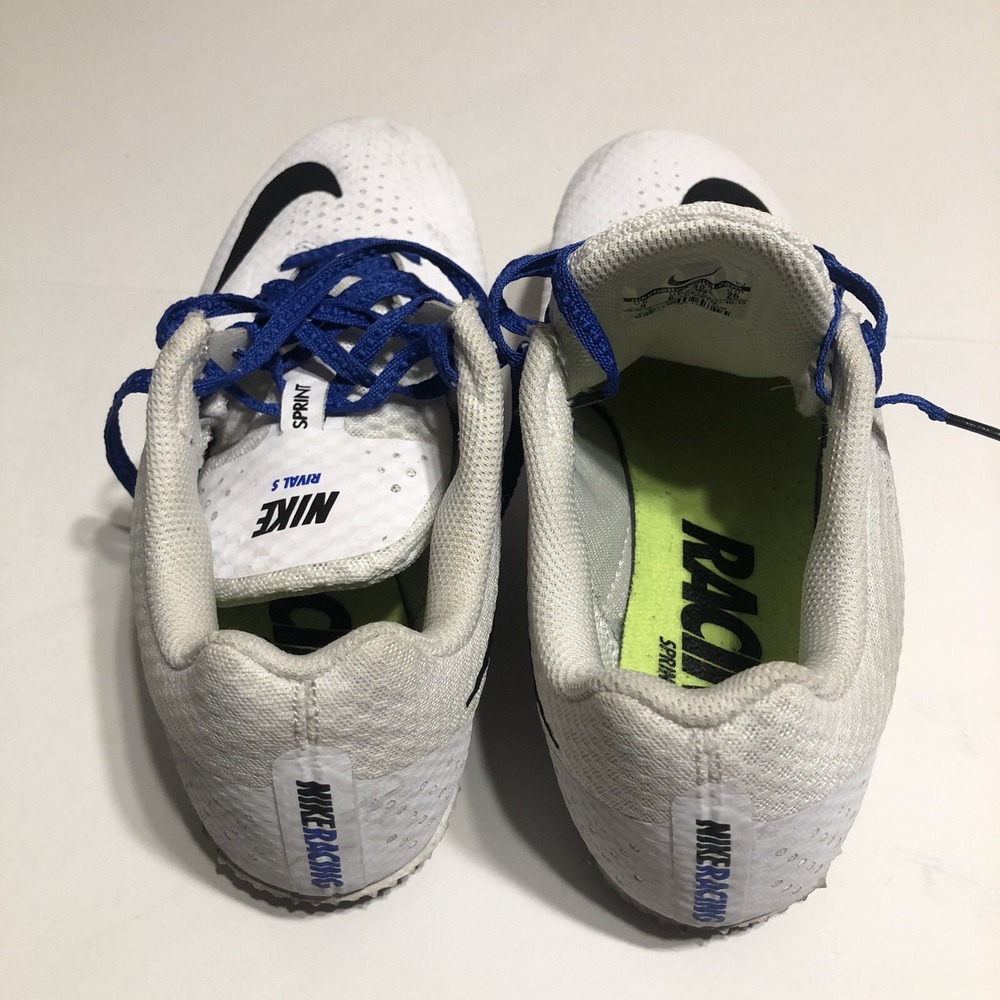 Nike Rival S Racing Sprint Hard Cleats Key Included Size 9 White - Picture 5 of 12
